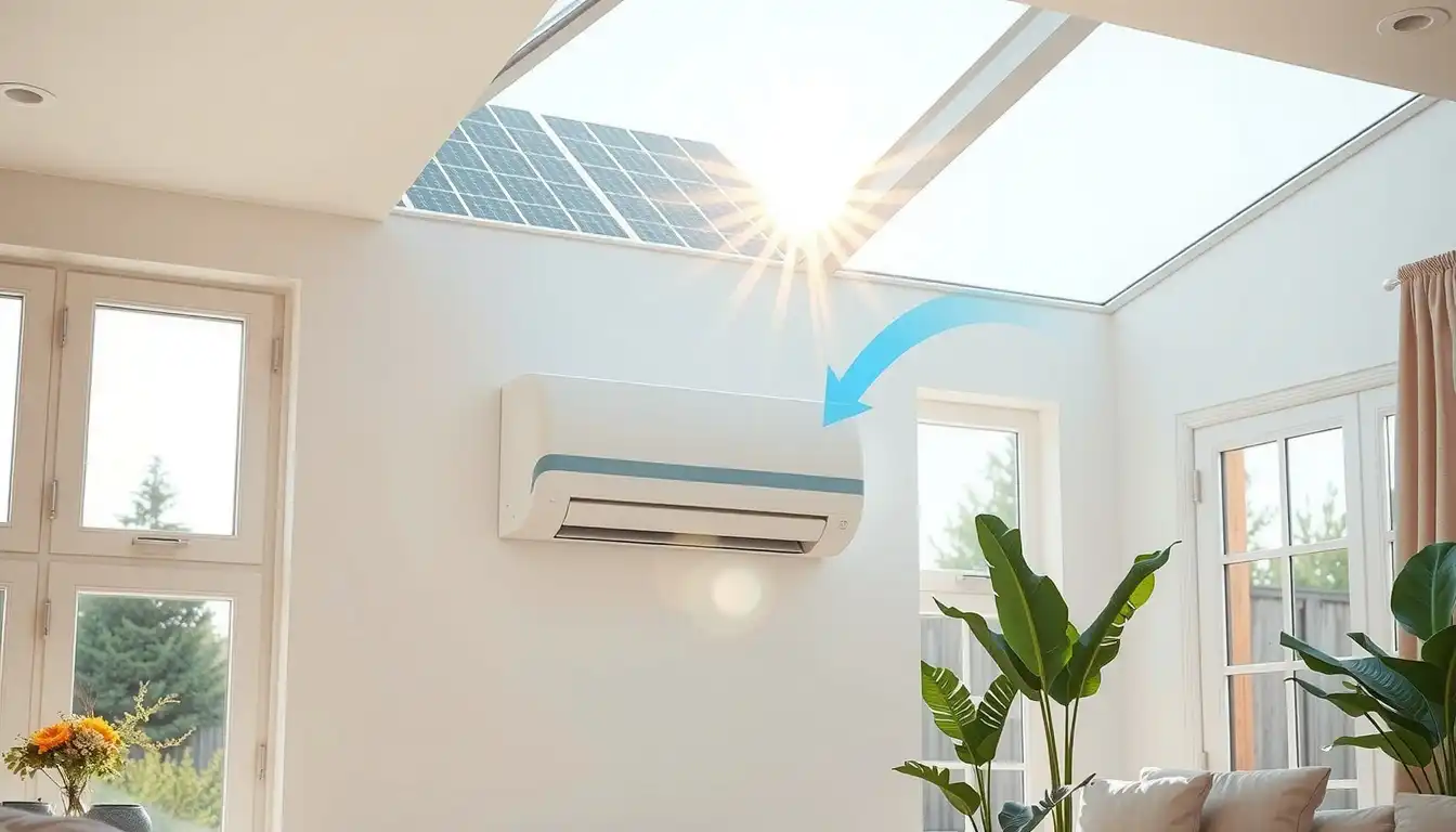Klimaanlage mit PV-Anlage